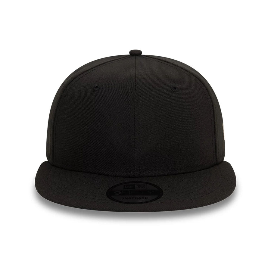 This is a New Era Essential Black 9FIFTY Snapback Cap 3