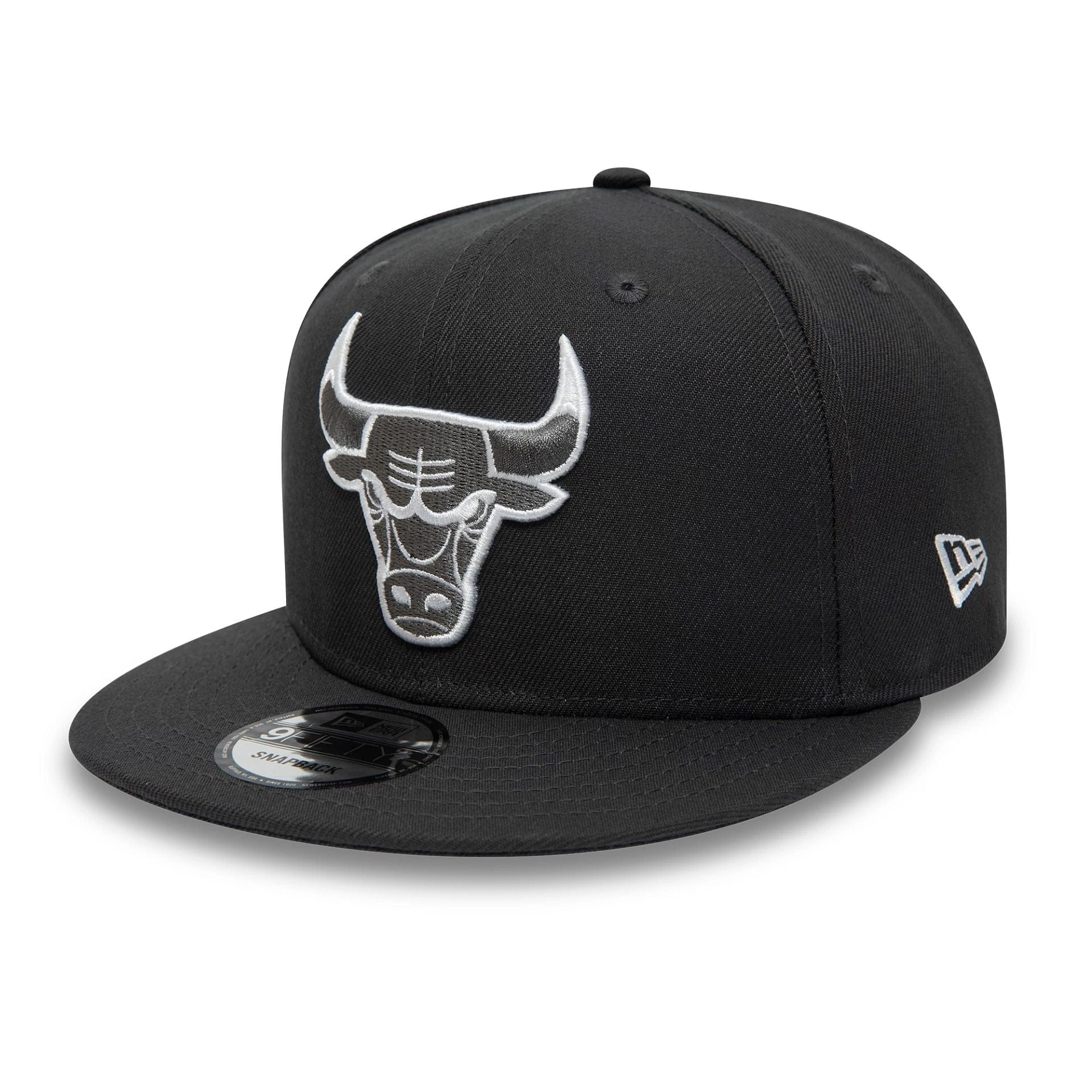 This is a Chicago Bulls NBA Over To The Bulls Grey 9FIFTY Snapback Adjustable Cap 1