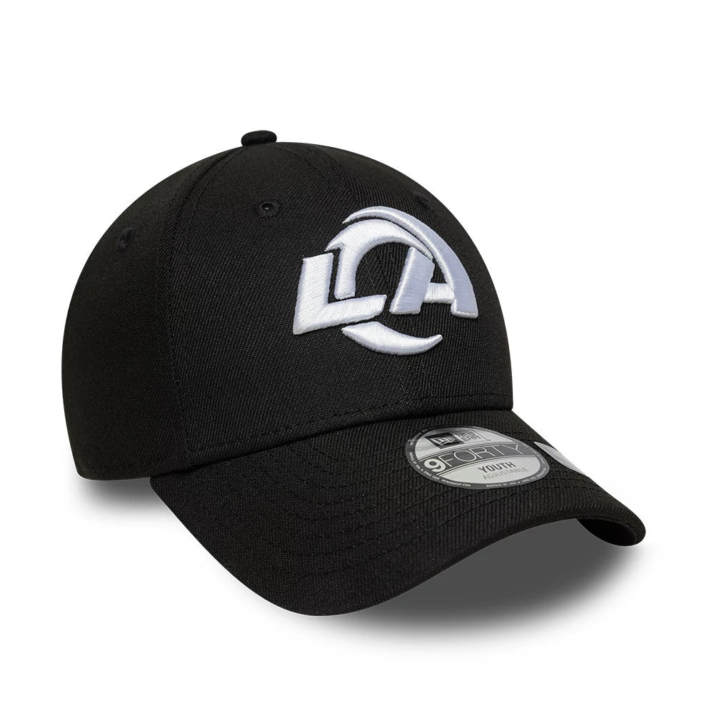 This is a LA Rams NFL Black 9FORTY Adjustable Cap 3