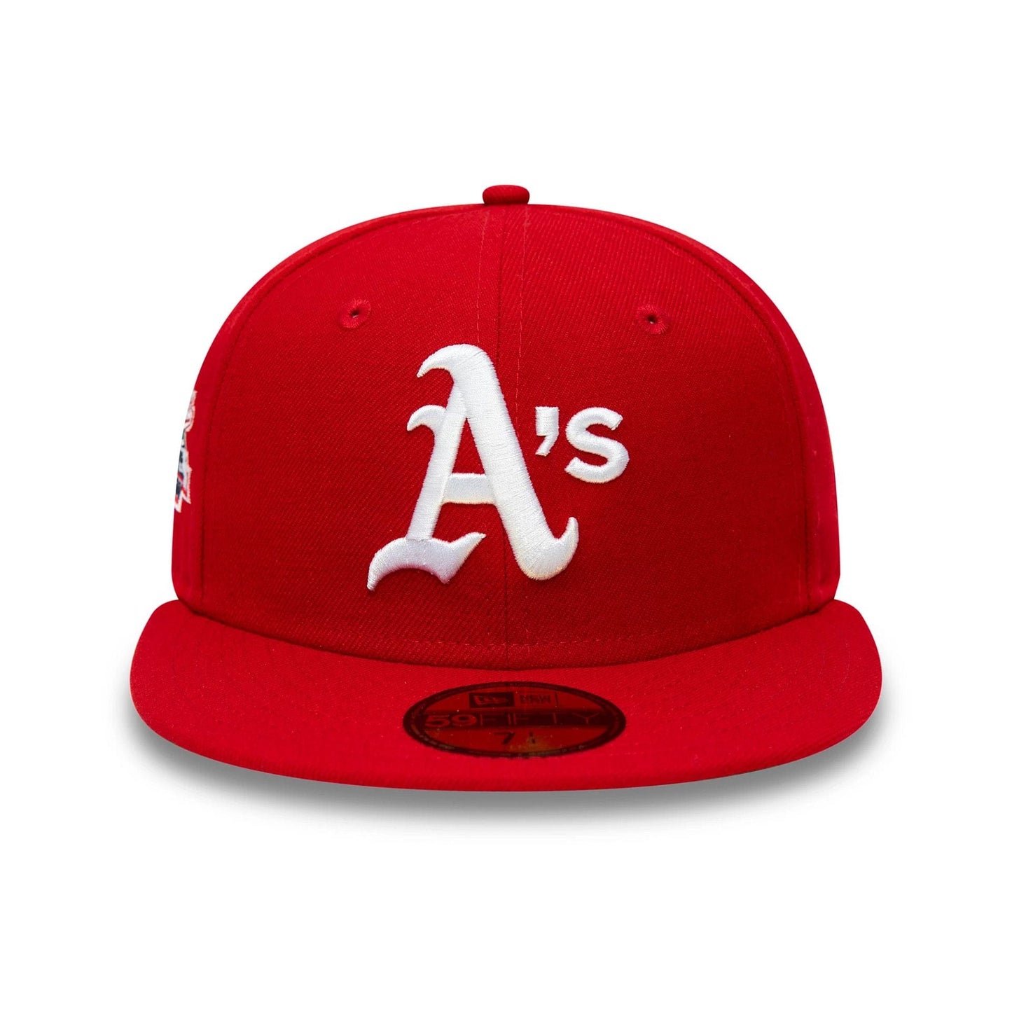 Pictured is this Athletics MLB World Series 1989 Red 59FIFTY Fitted cap. 3