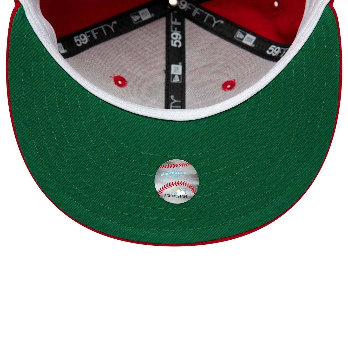 Pictured is this Chicago White Sox MLB World Series 2005 Red 59FIFTY Fitted cap. 2