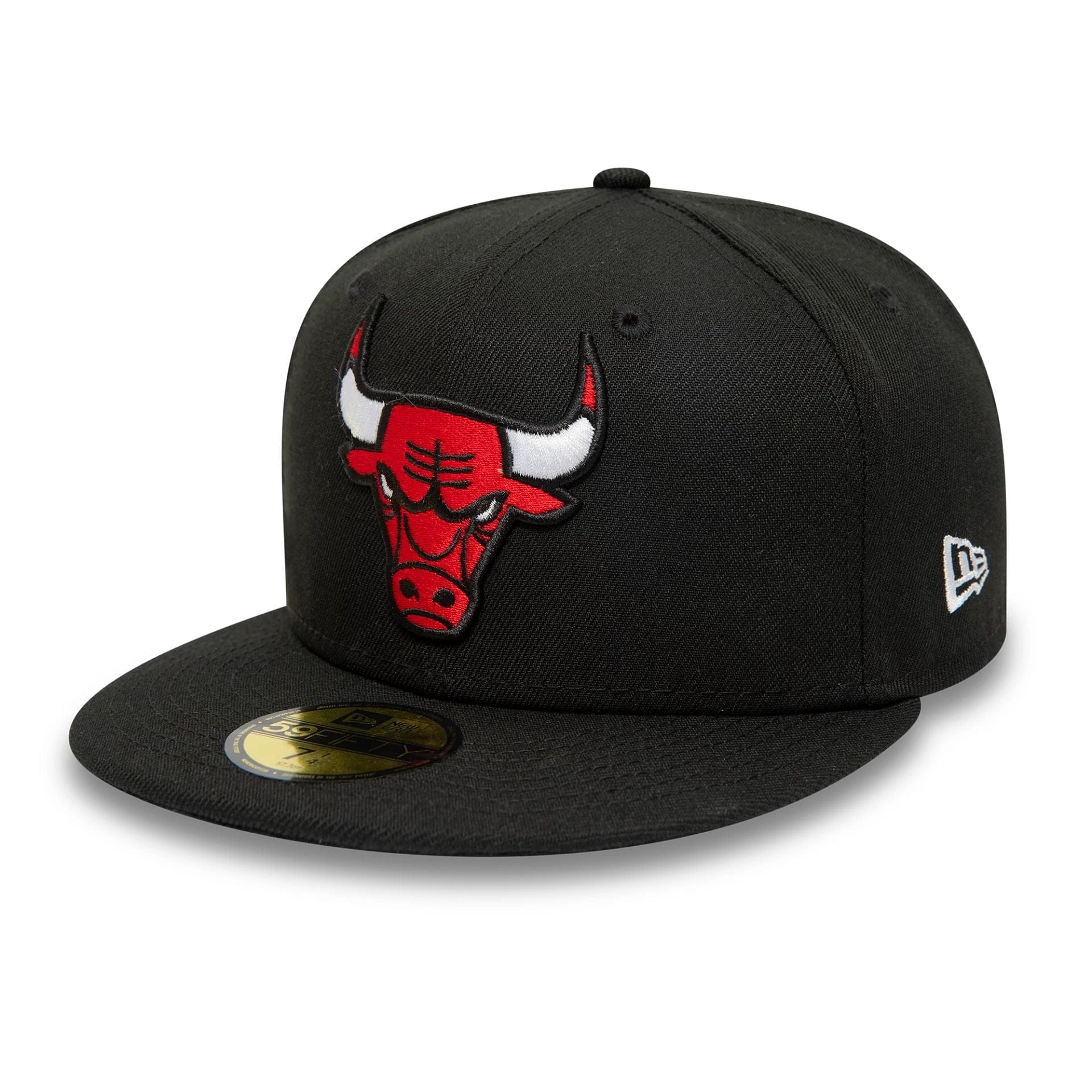 This is a Chicago Bulls Black State Black 59FIFTY Fitted Cap 3