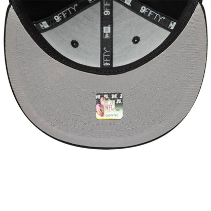 This is a New York Giants NFL Black 9FIFTY Snapback Adjustable Cap 2