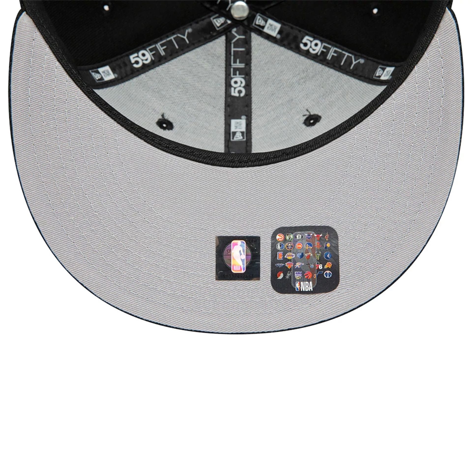 This is a LA Lakers NBA Specials Black 59FIFTY Fitted Cap 2