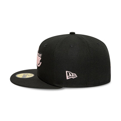 This is a LA Lakers NBA Specials Black 59FIFTY Fitted Cap 7