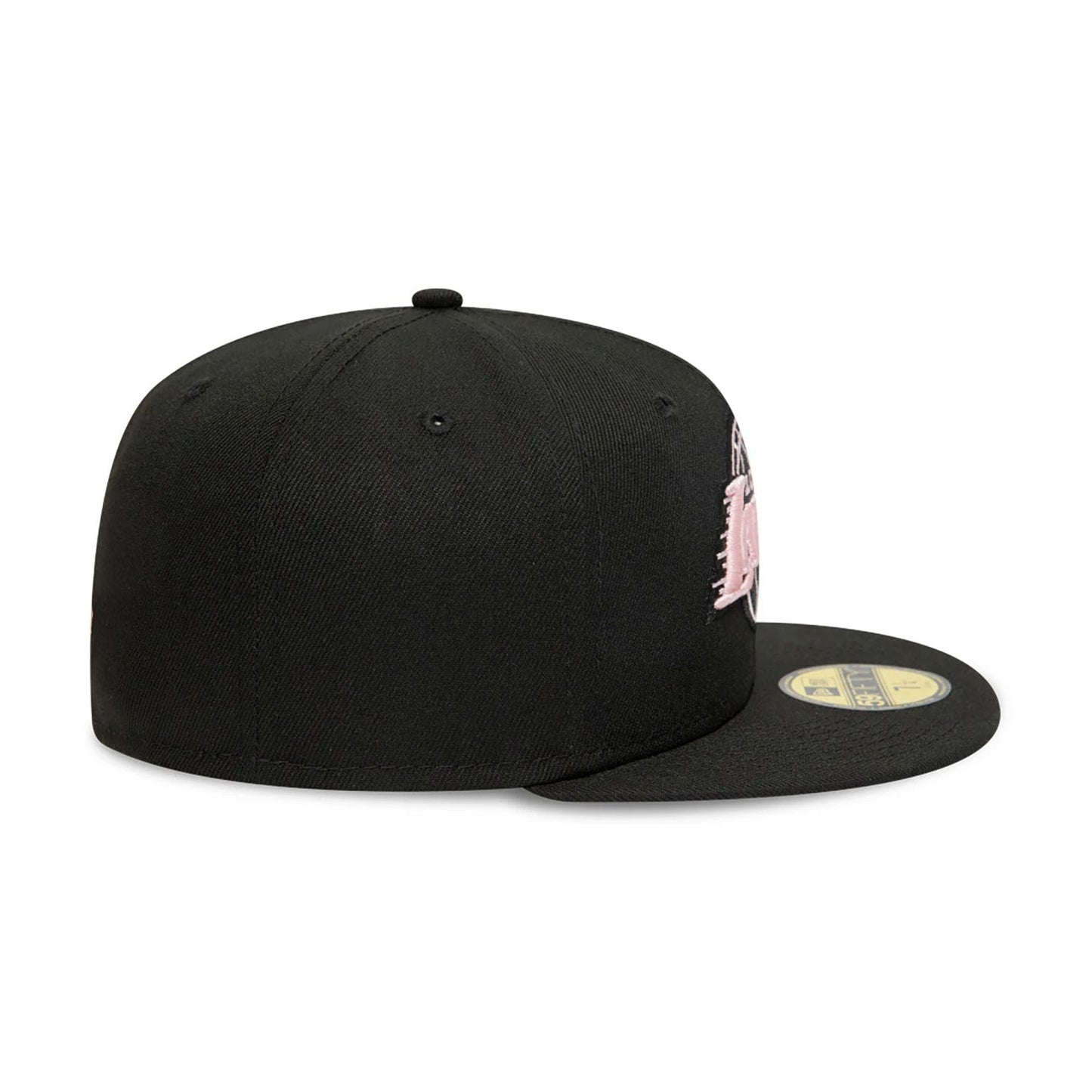 This is a LA Lakers NBA Specials Black 59FIFTY Fitted Cap 6