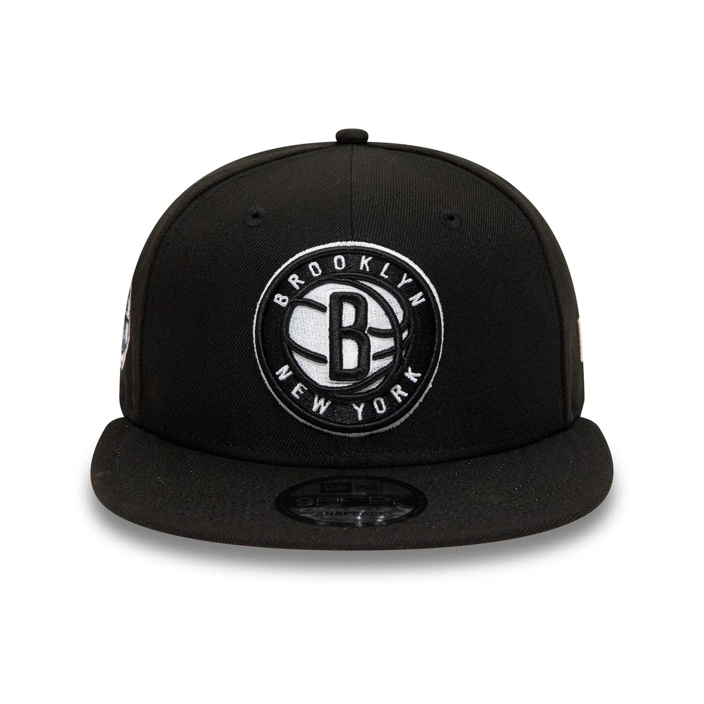 Pictured is this Brooklyn Nets NBA Black 9FIFTY Snapback Adjustable cap. 3