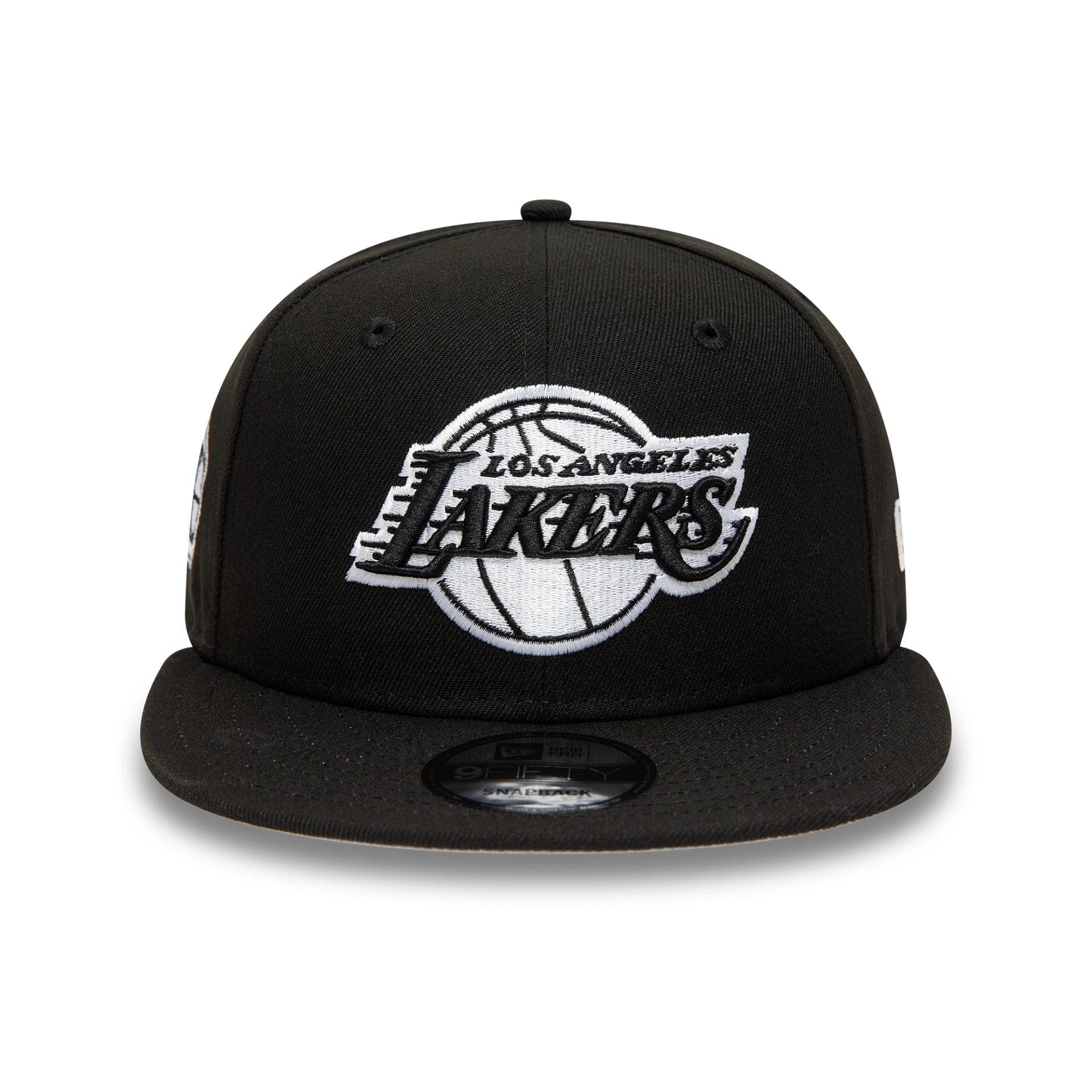 Pictured is this LA Lakers NBA Black 9FIFTY Snapback Adjustable cap. 3