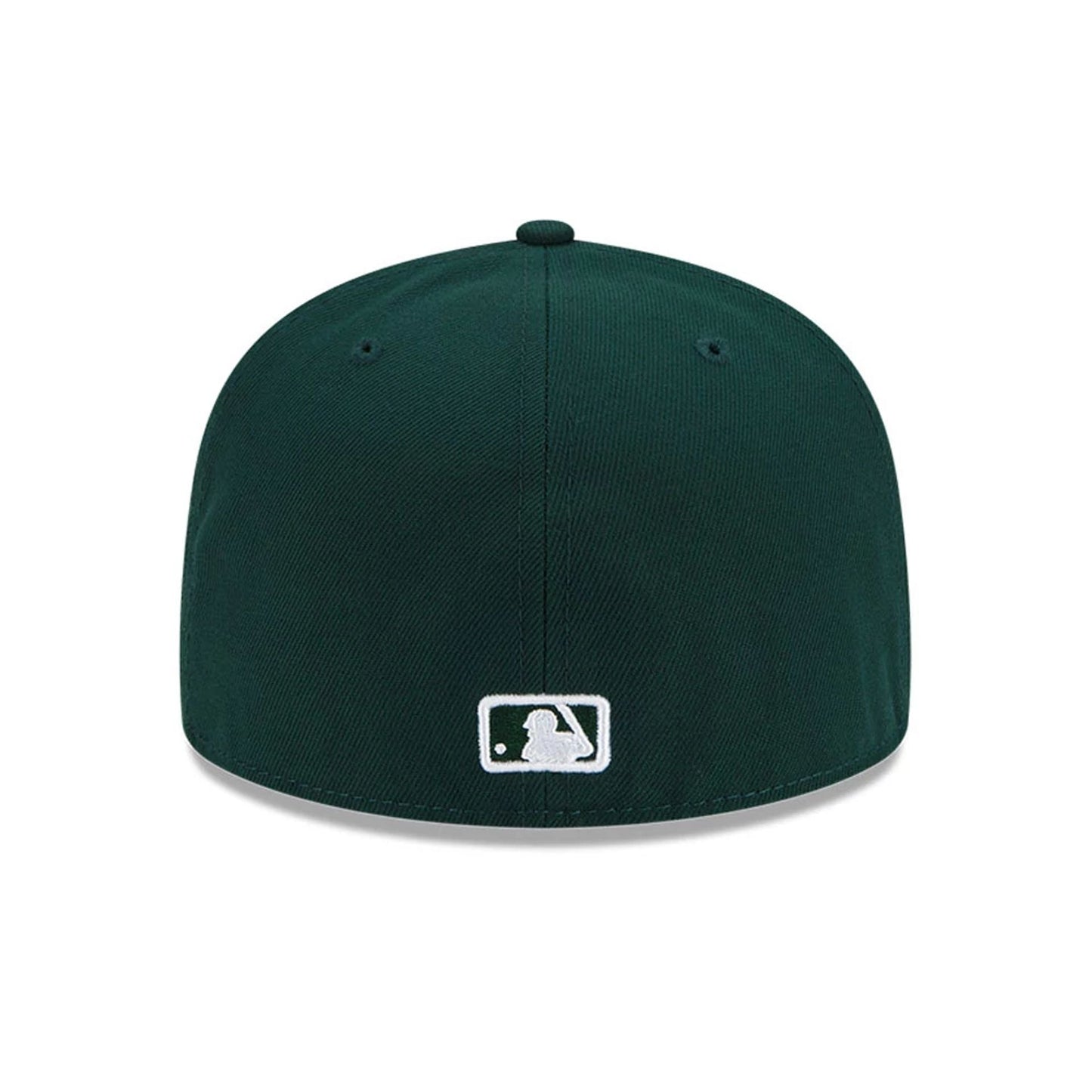 Pictured is this MLB Atlanta Braves 59FIFTY Fitted cap in dark green. 5