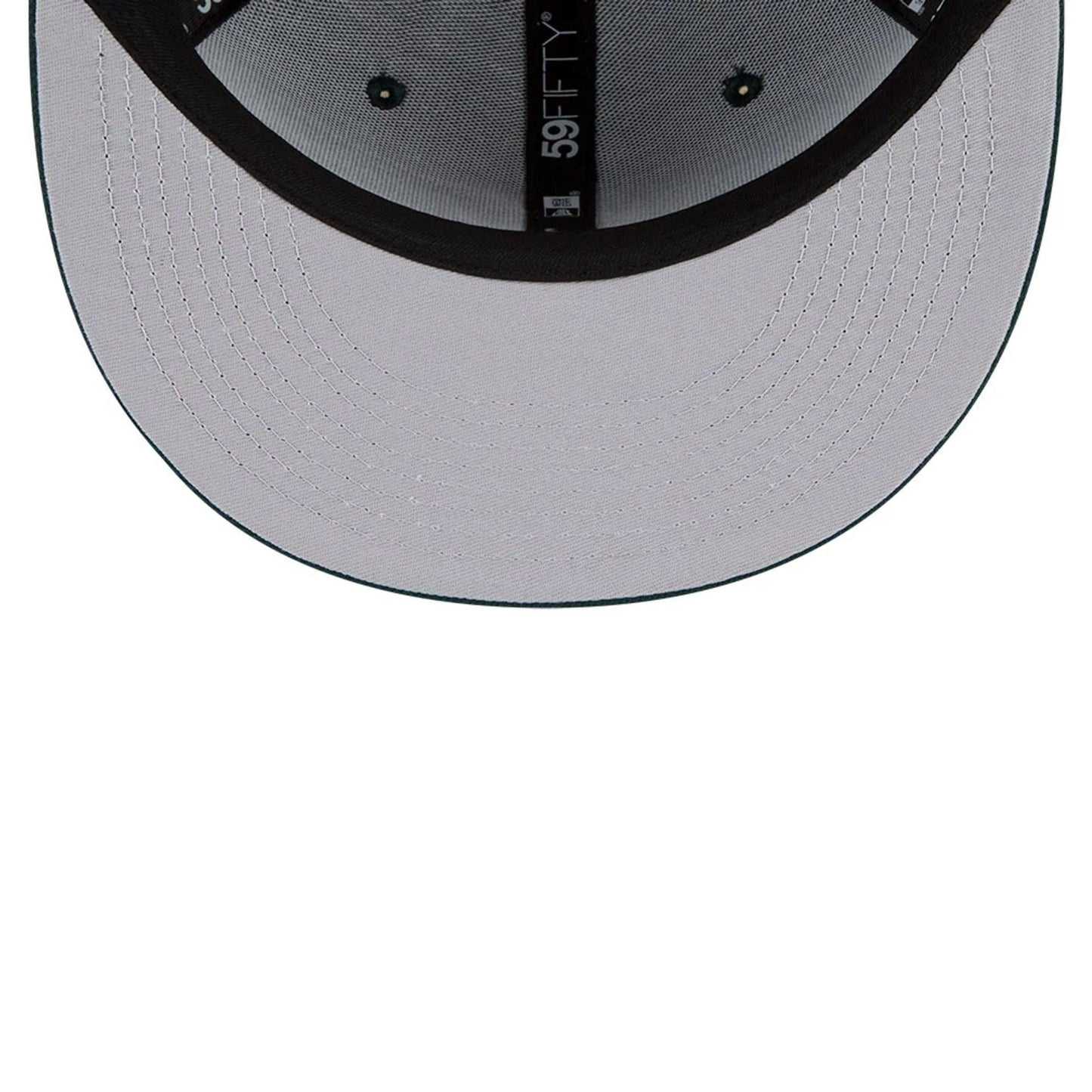 Pictured is this MLB Atlanta Braves 59FIFTY Fitted cap in dark green. 7