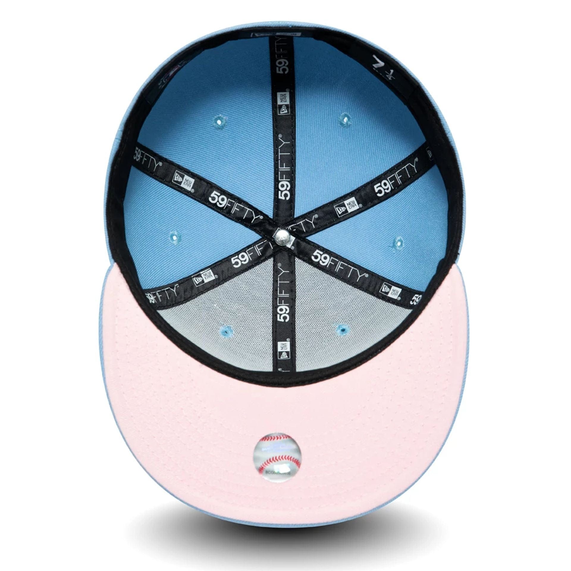 This is a LA Dodgers Palm Taco Blue 59FIFTY Cap 5