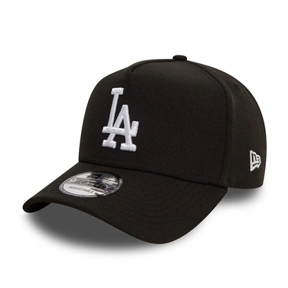 Pictured is this LA Dodgers Black White Black 9FORTY A-Frame Cap 1