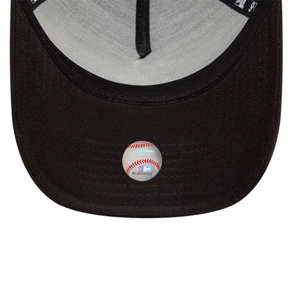 Pictured is this LA Dodgers Black White Black 9FORTY A-Frame Cap 7