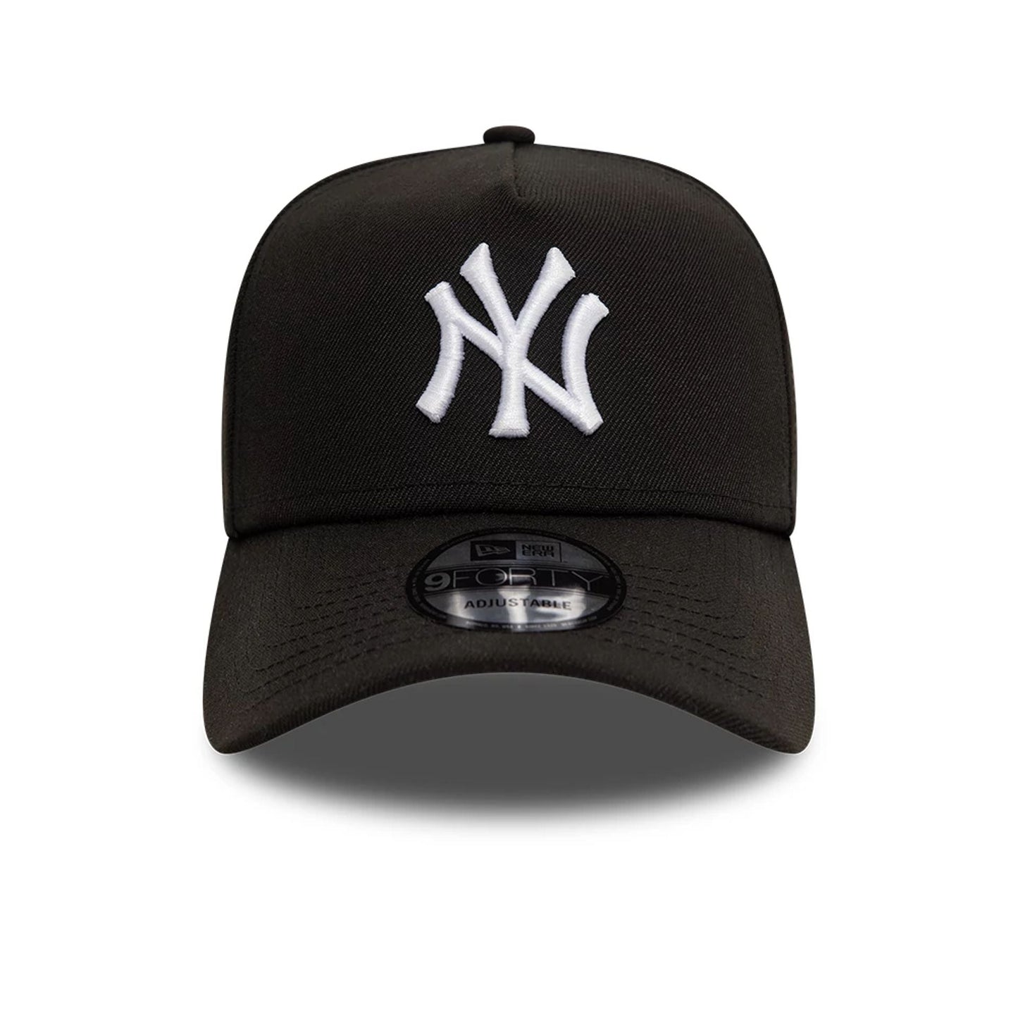 This is a New York Yankees Black White Black 9FORTY A-Frame Cap 2