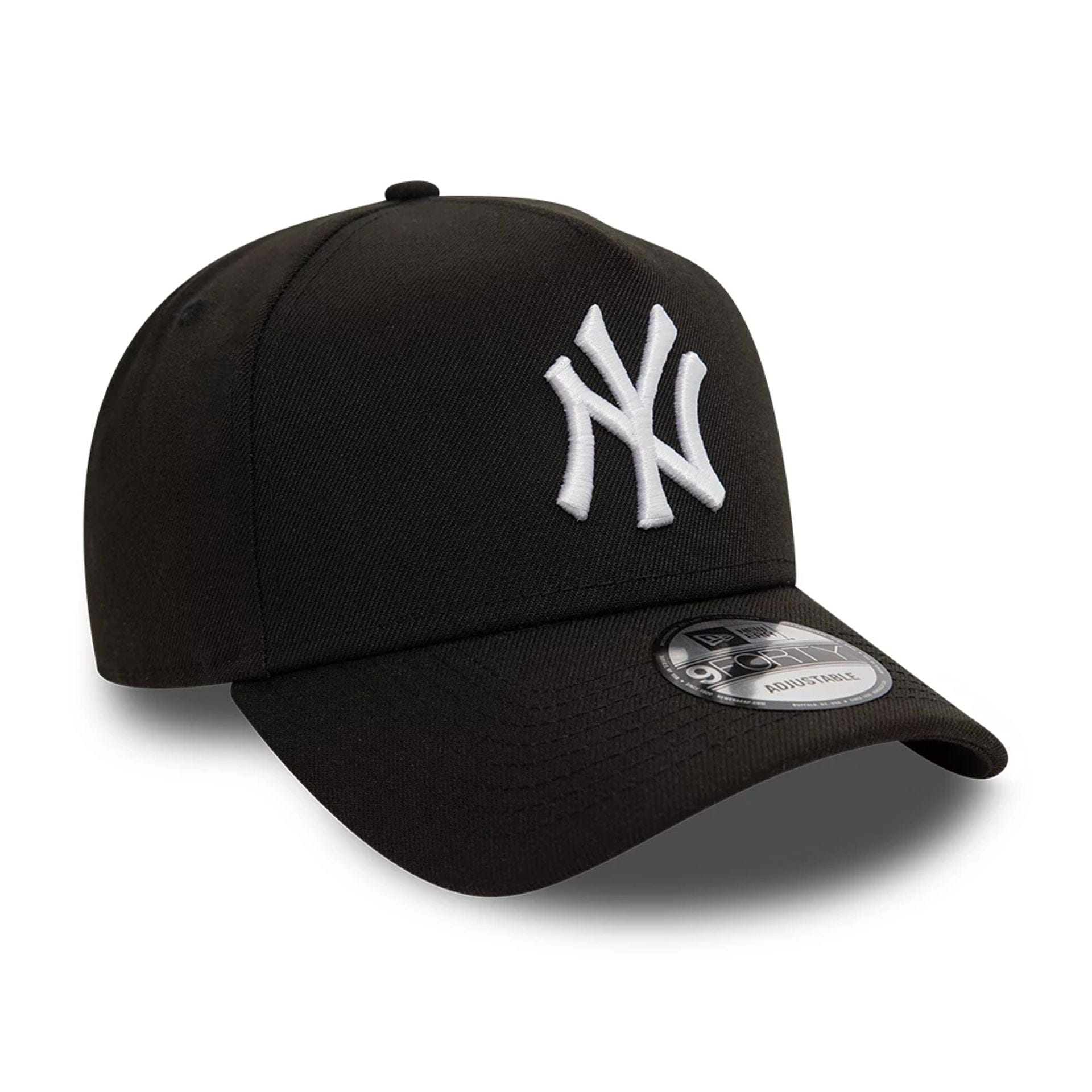 This is a New York Yankees Black White Black 9FORTY A-Frame Cap 3