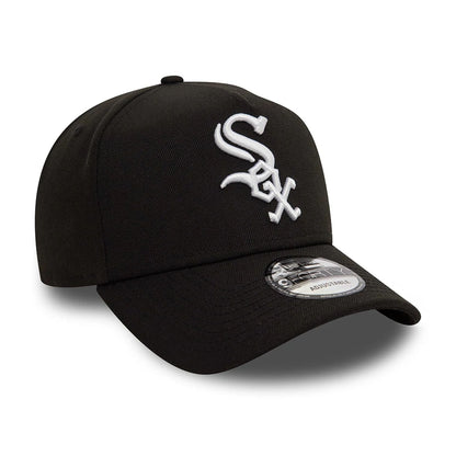 Pictured is this Chicago White Sox Black White Black 9FORTY A-Frame Cap 3
