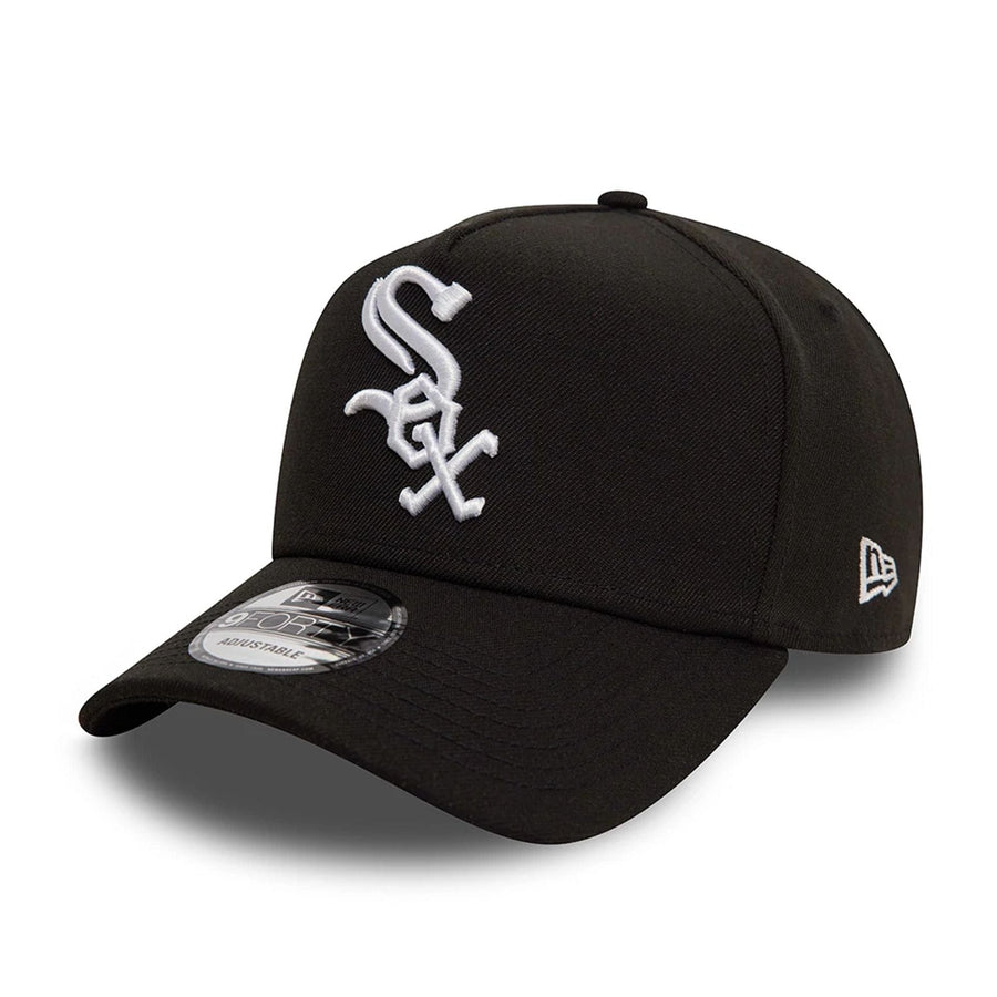 Pictured is this Chicago White Sox Black White Black 9FORTY A-Frame Cap 1