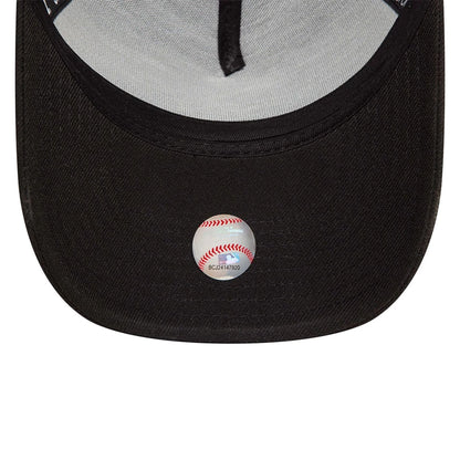 Pictured is this Chicago White Sox Black White Black 9FORTY A-Frame Cap 7