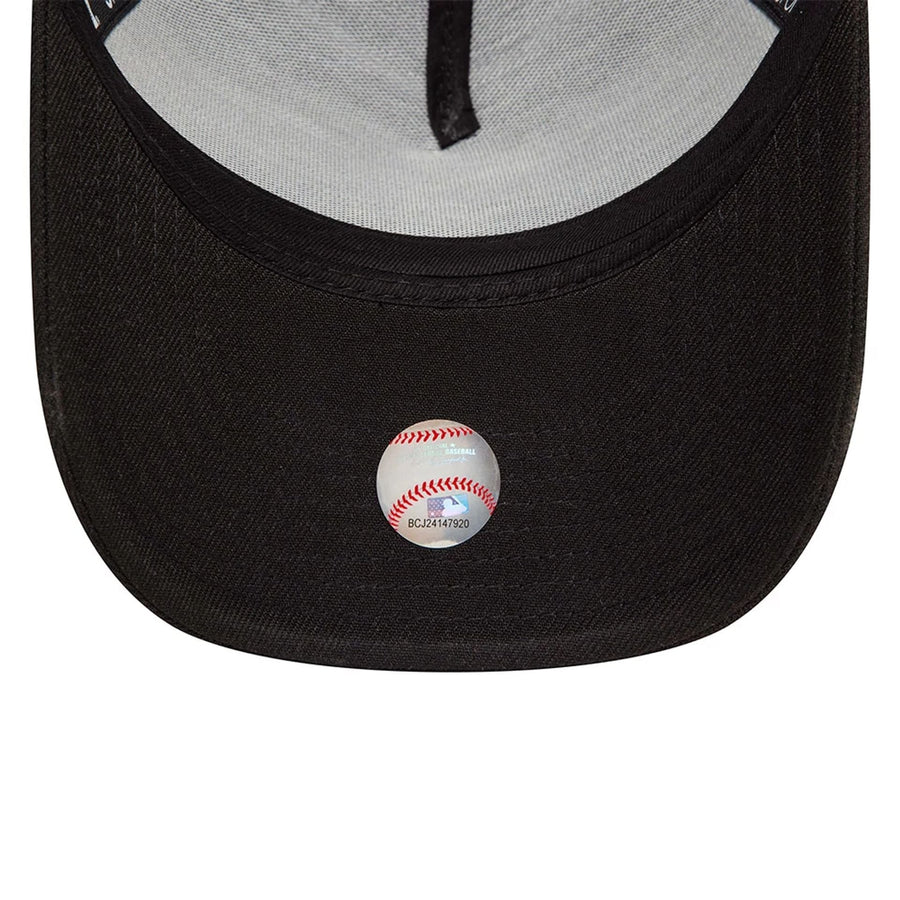 Pictured is this Chicago White Sox Black White Black 9FORTY A-Frame Cap 7