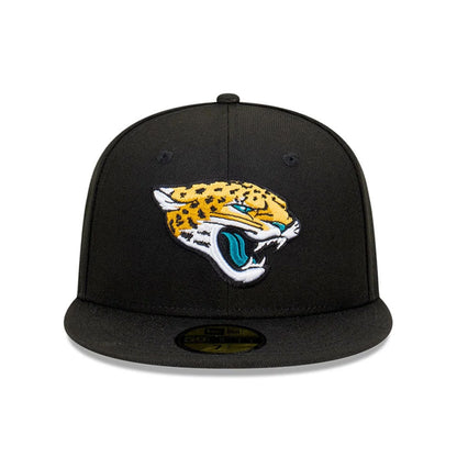 This is a Jacksonville Jaguars NFL Black 59FIFTY Fitted Cap 3