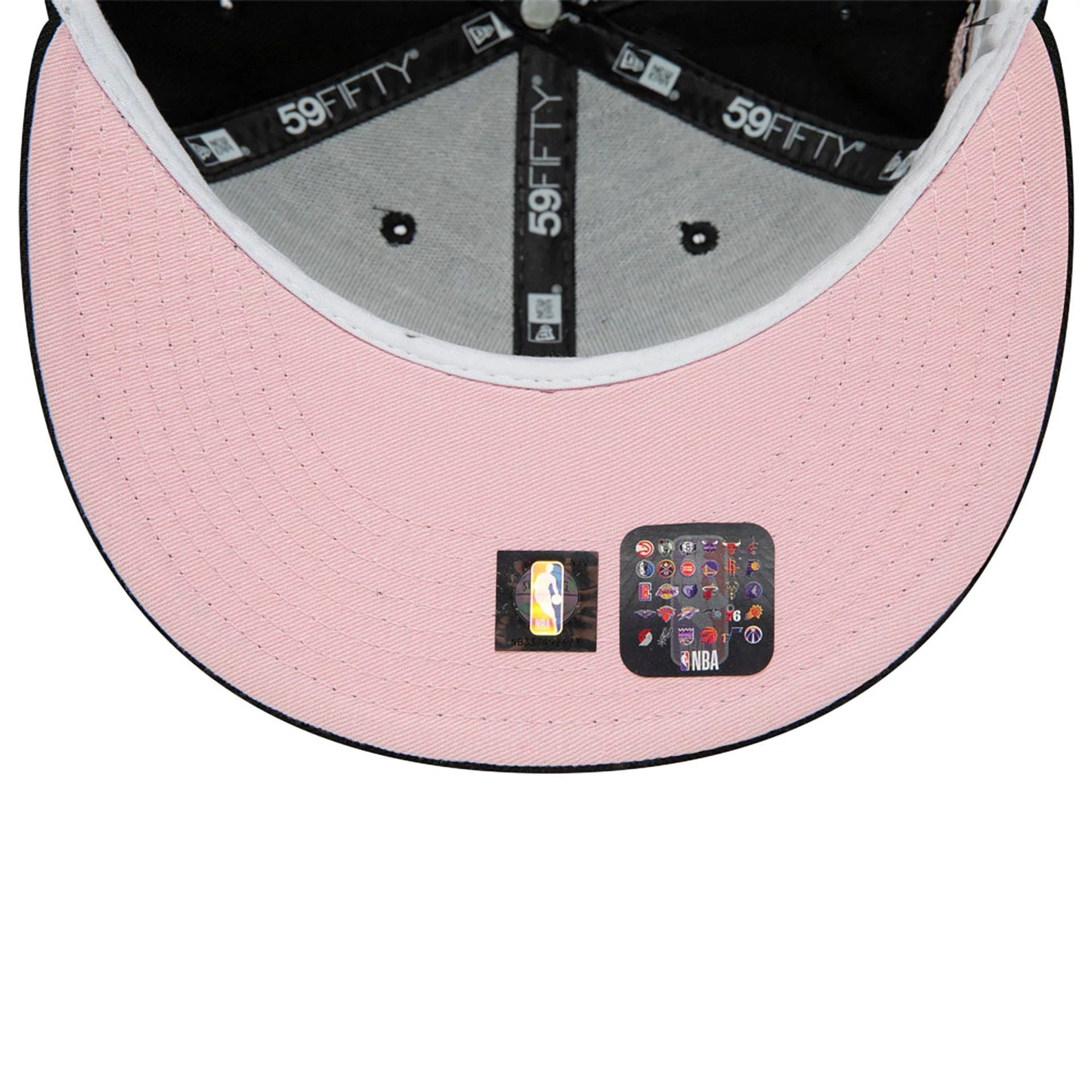 This is a Chicago Bulls NBA Specials Black 59FIFTY Fitted Cap 2