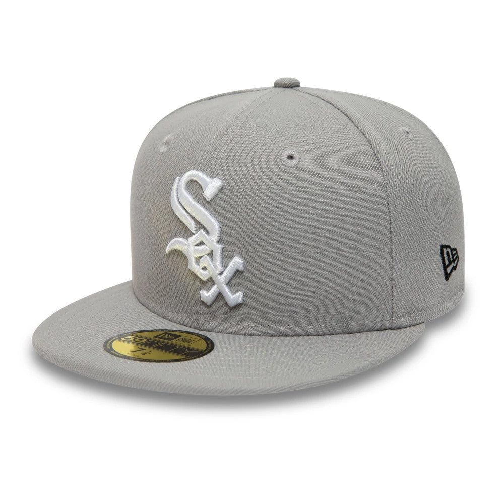 This is a Chicago White Sox Grey 59FIFTY Fitted Cap 3