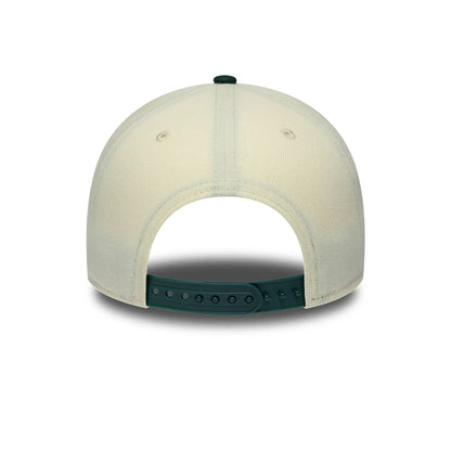 Pictured is this MLB Cooperstown Athletics 9FORTY A-Frame cap in white. 7