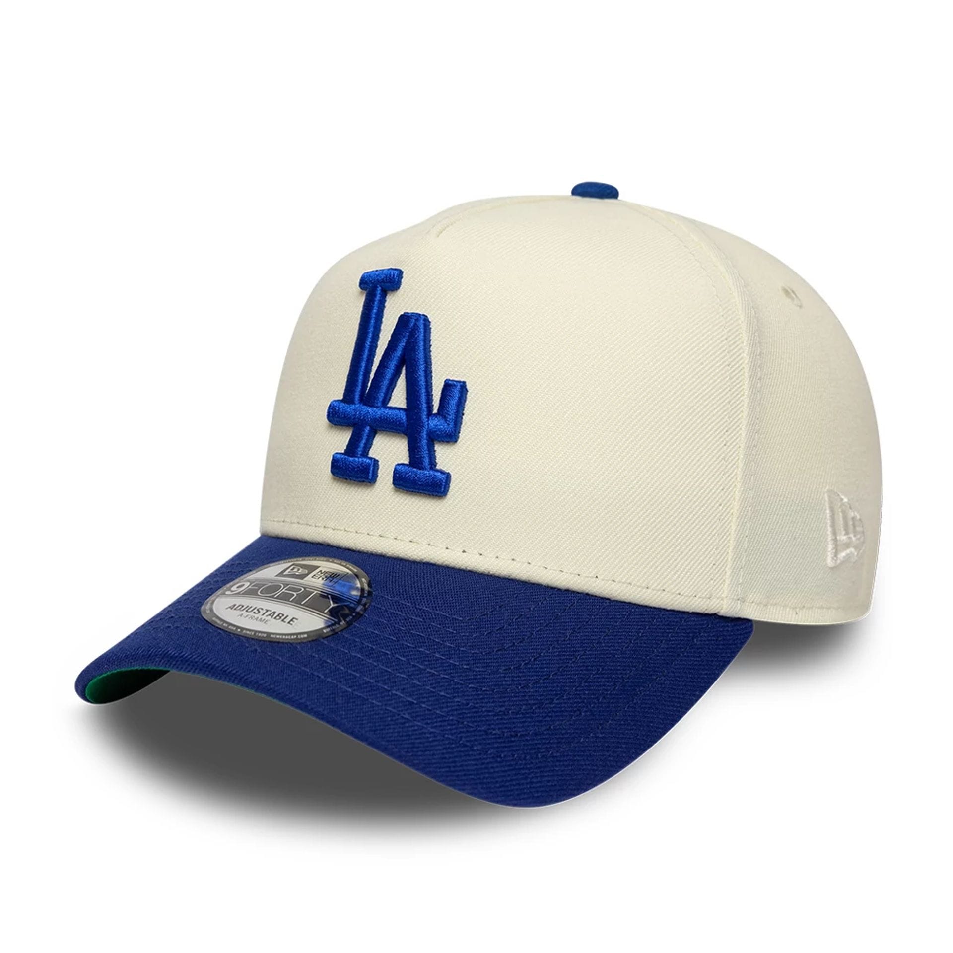 Pictured is this MLB Cooperstown LA Dodgers 9FORTY A-Frame cap in white. 4