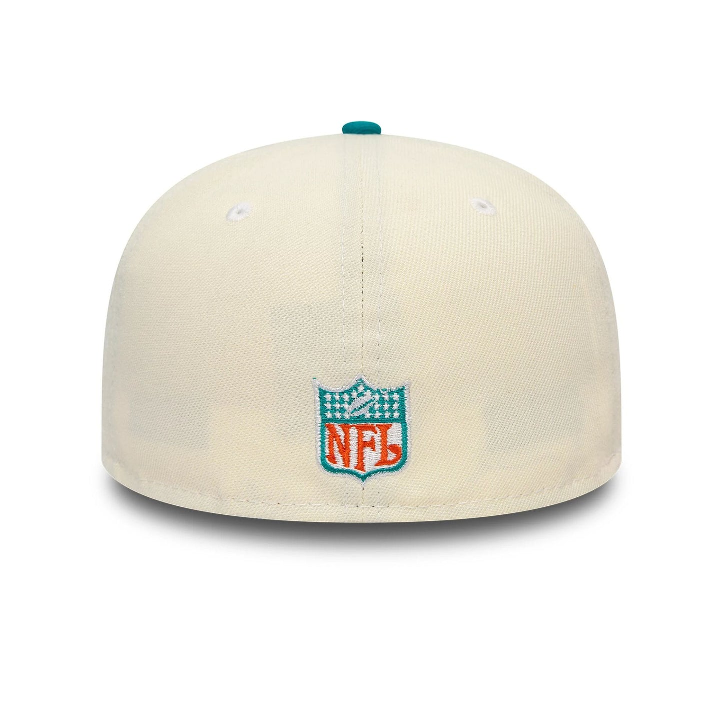 This is a Miami Dolphins City Connect White 59FIFTY Fitted Cap 5