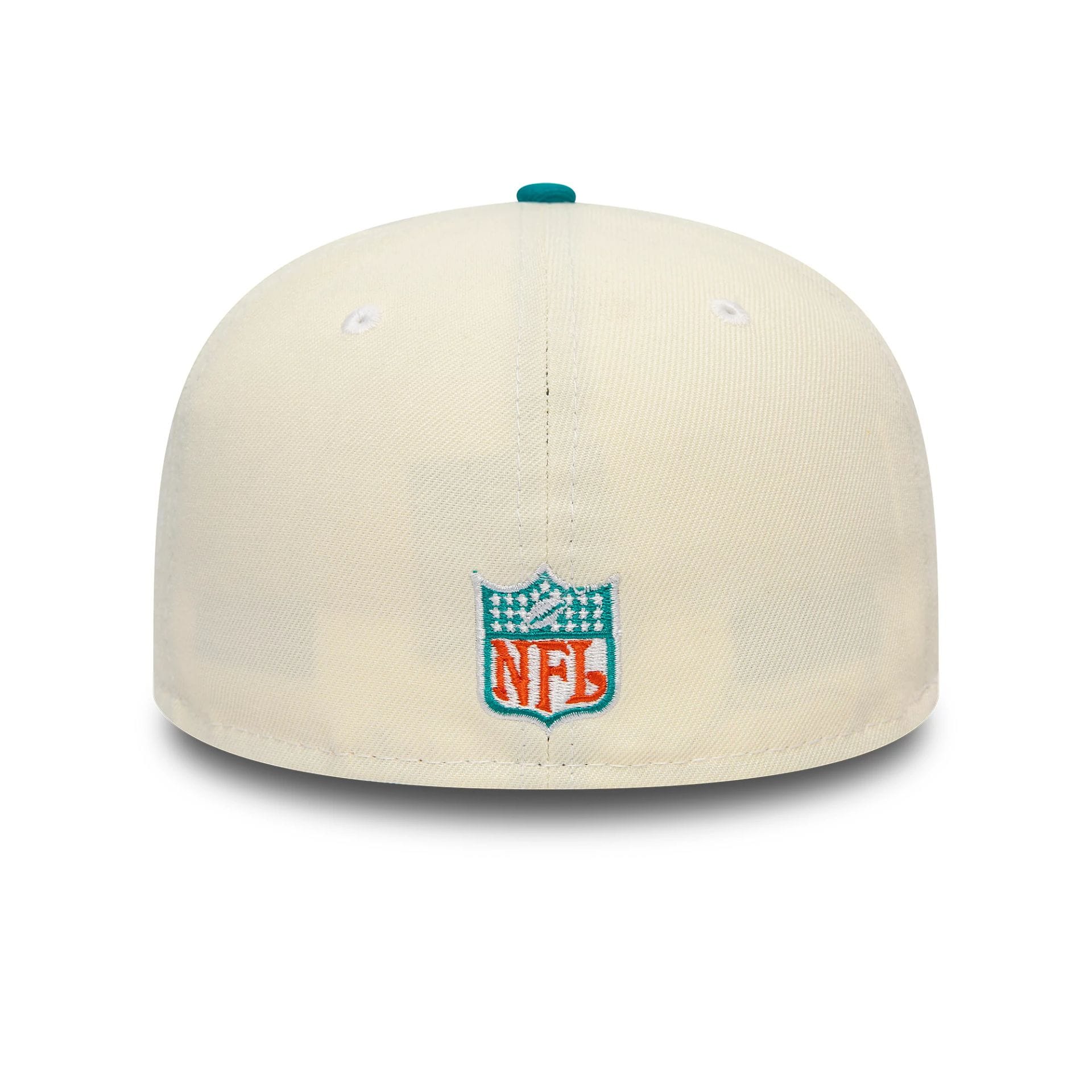 This is a Miami Dolphins City Connect White 59FIFTY Fitted Cap 5