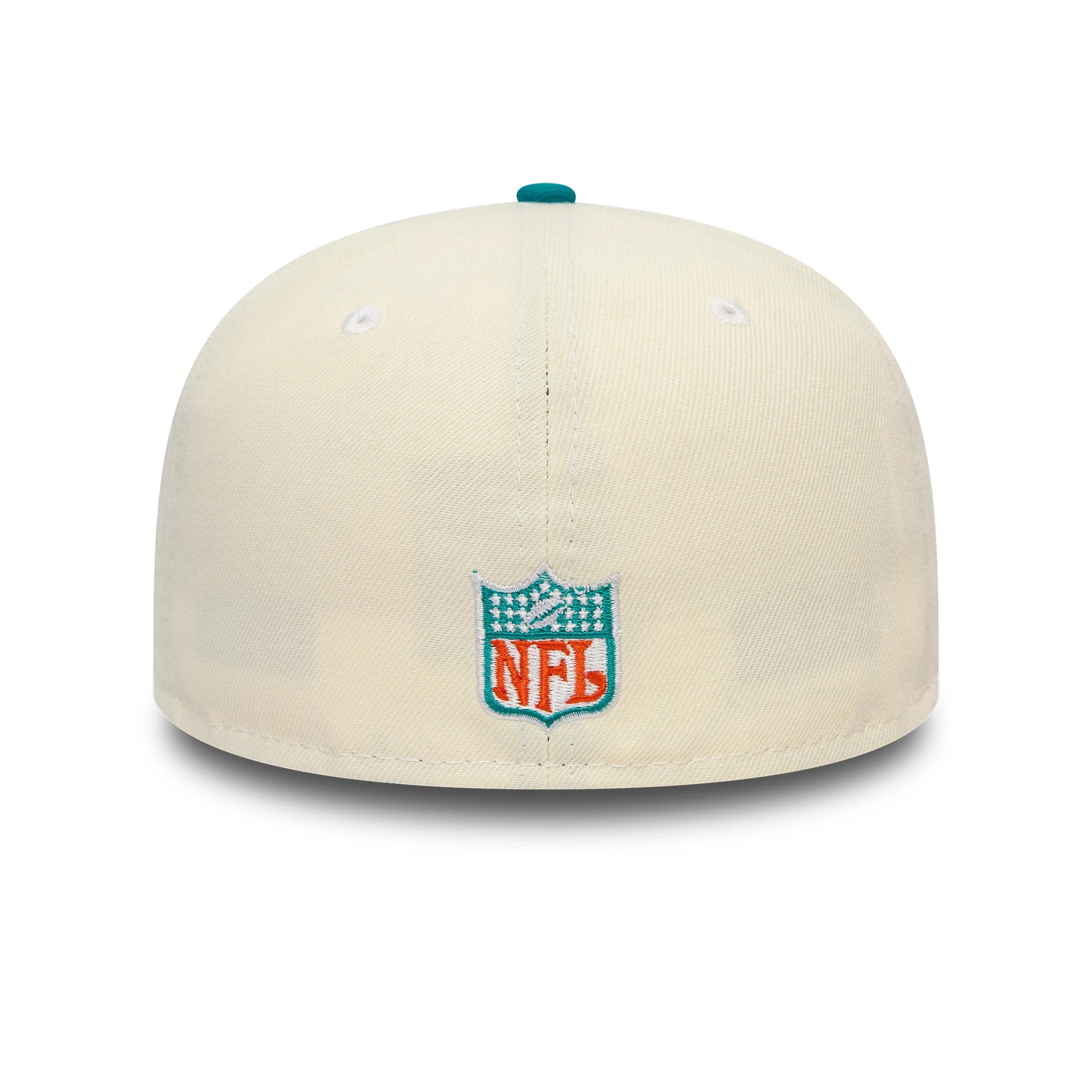 This is a Miami Dolphins City Connect White 59FIFTY Fitted Cap 5