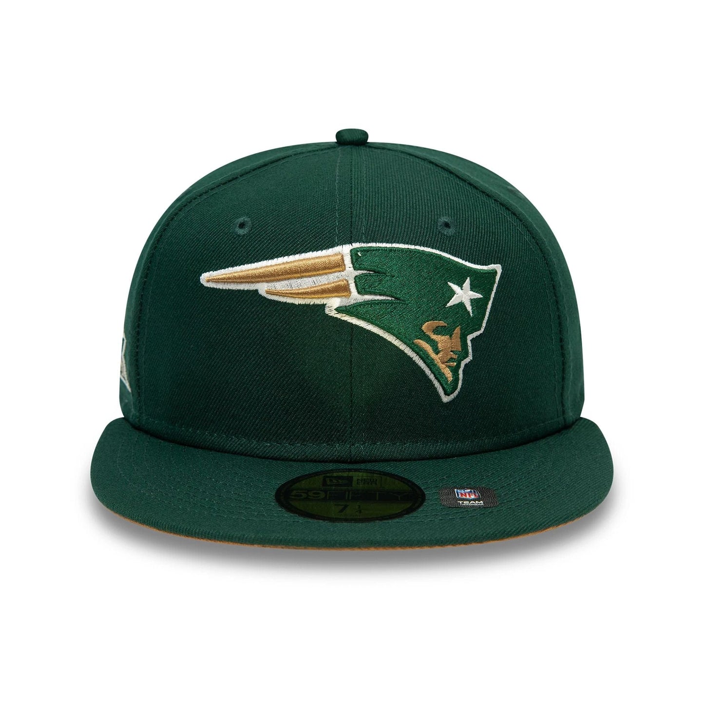 This is a New England Patriots NFL Super Bowl Dark Green 59FIFTY Fitted Cap 3