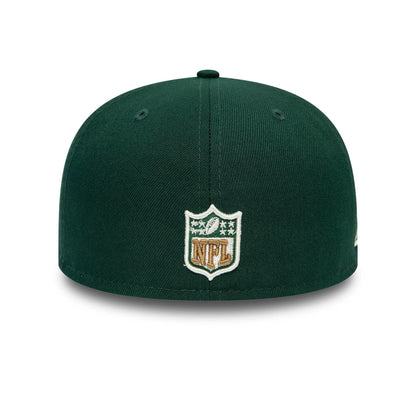 This is a New England Patriots NFL Super Bowl Dark Green 59FIFTY Fitted Cap 5