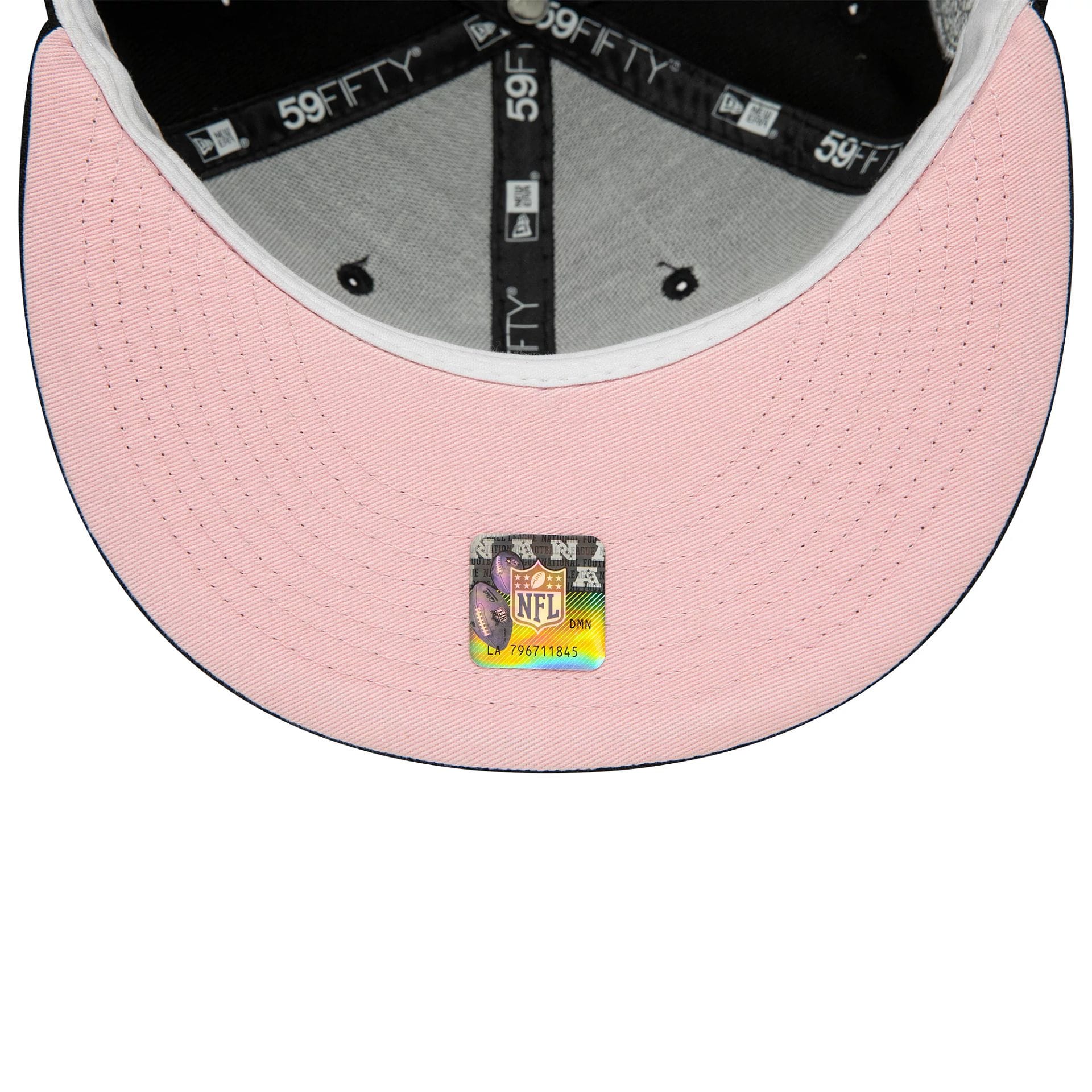 This is a New England Patriots NFL Rivals Black 59FIFTY Fitted Cap 2