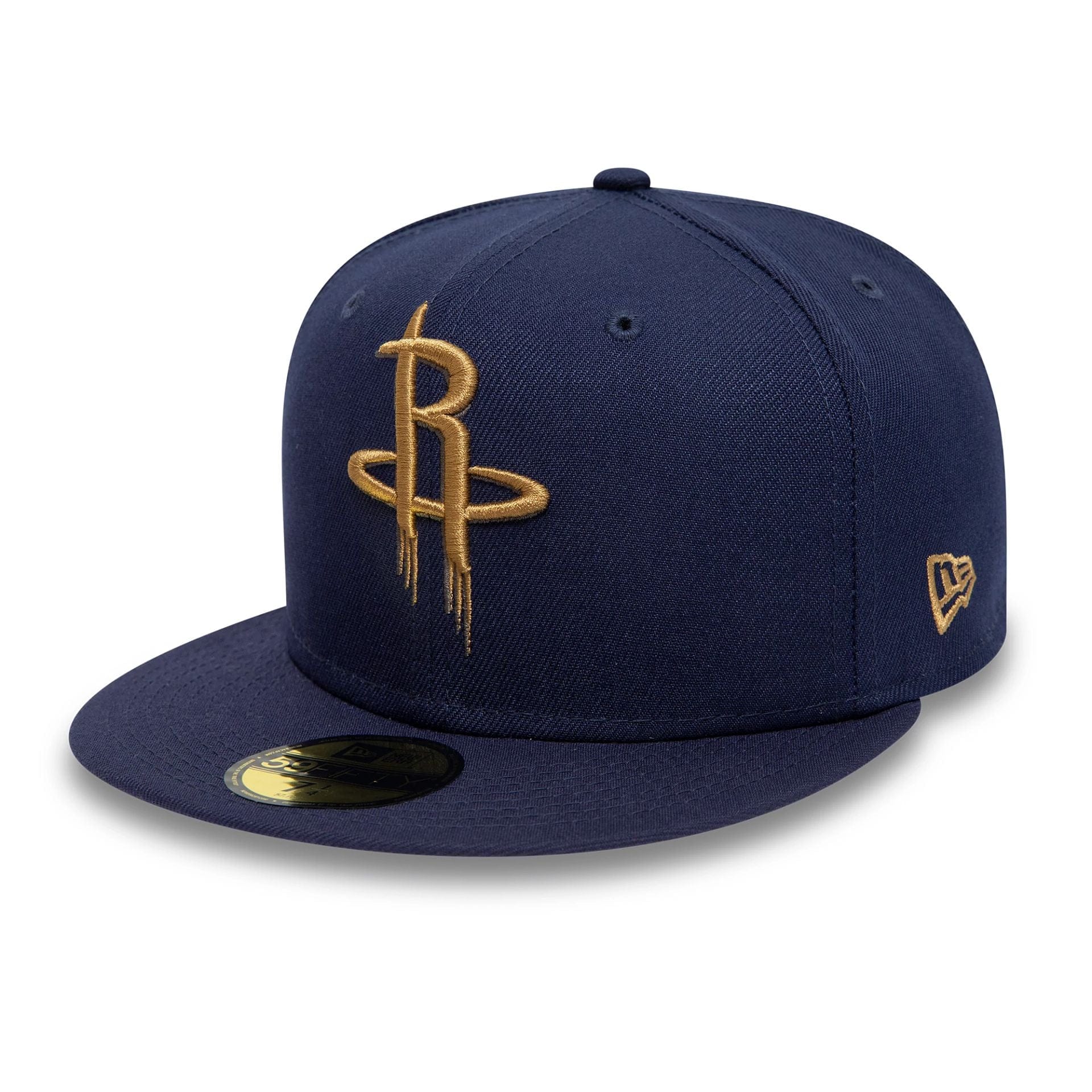 This is a Houston Rockets NBA Side Patch Navy 59FIFTY Fitted Cap 4