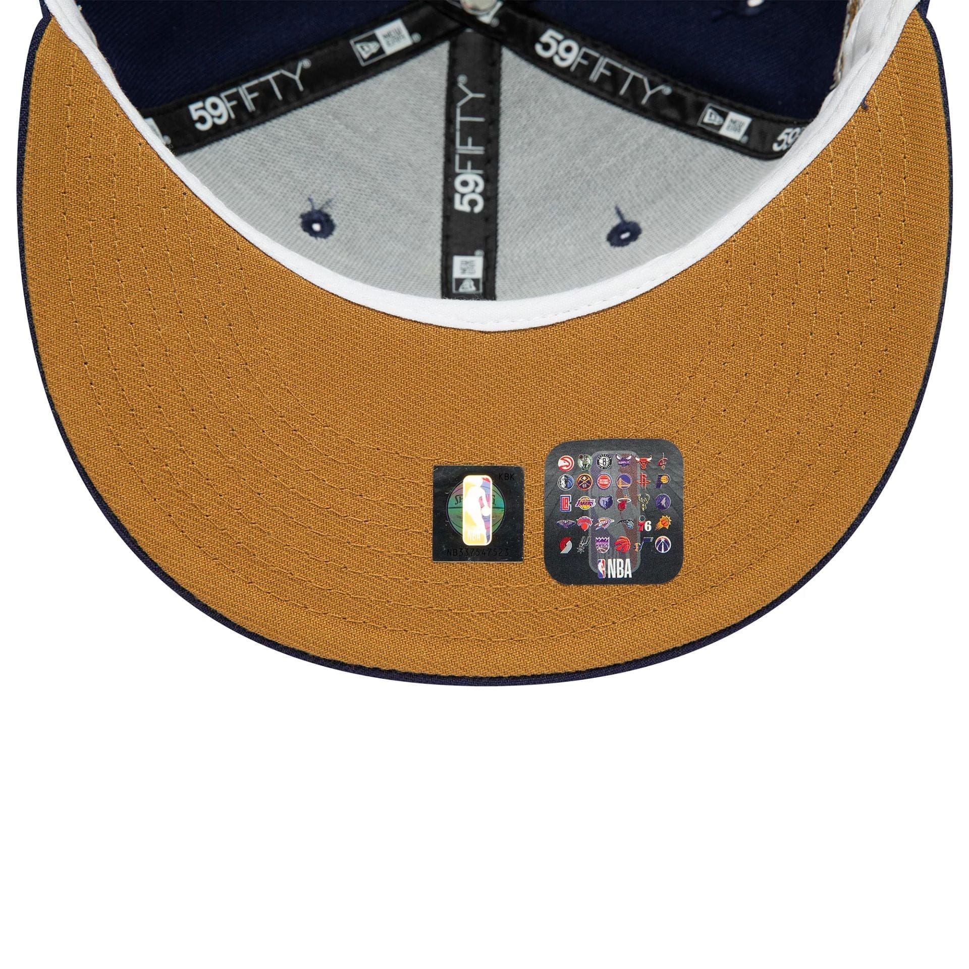 This is a Houston Rockets NBA Side Patch Navy 59FIFTY Fitted Cap 2