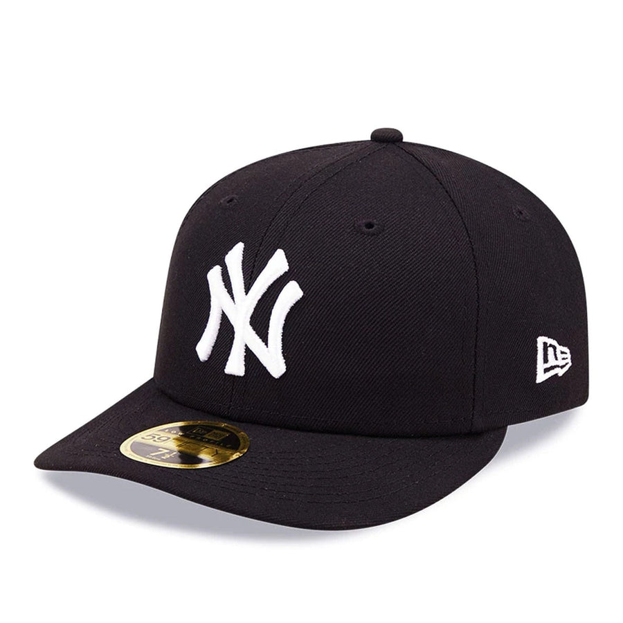 Pictured is this New York Yankees Black Low Profile 59FIFTY Fitted Cap 1