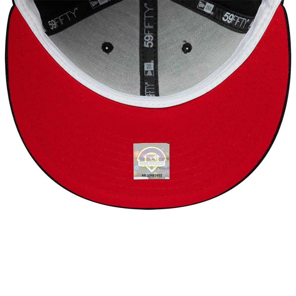 Pictured is this MiLB Hometown Buffalo Bisons 59FIFTY Fitted cap in black. 2