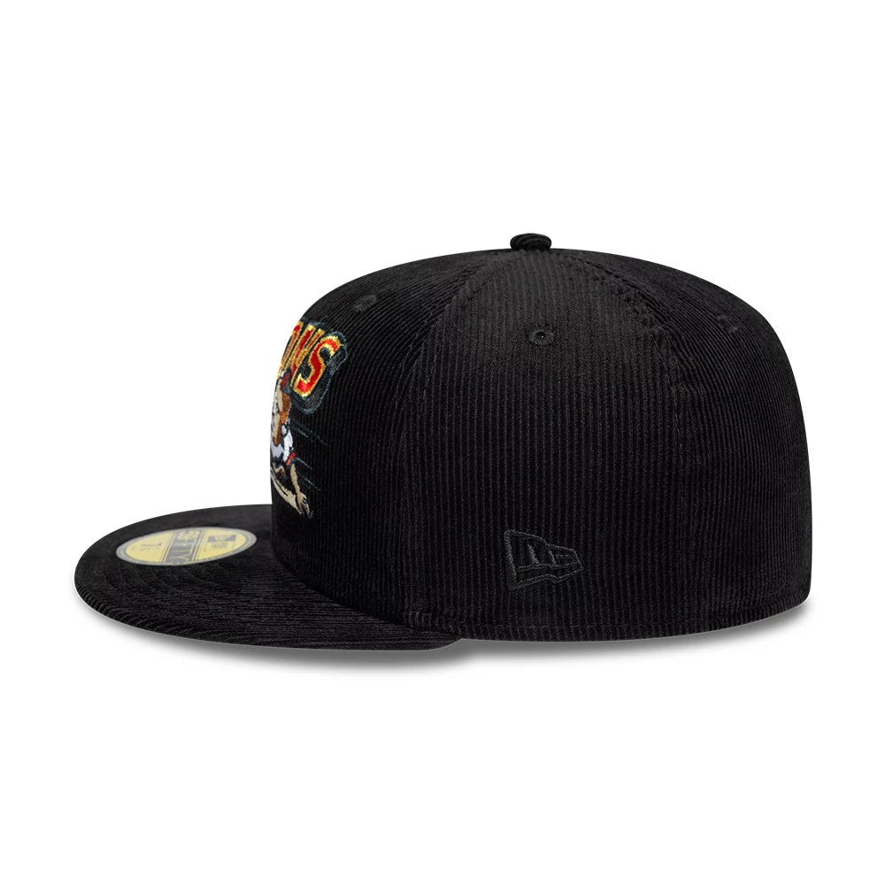 Pictured is this MiLB Hometown Buffalo Bisons 59FIFTY Fitted cap in black. 6
