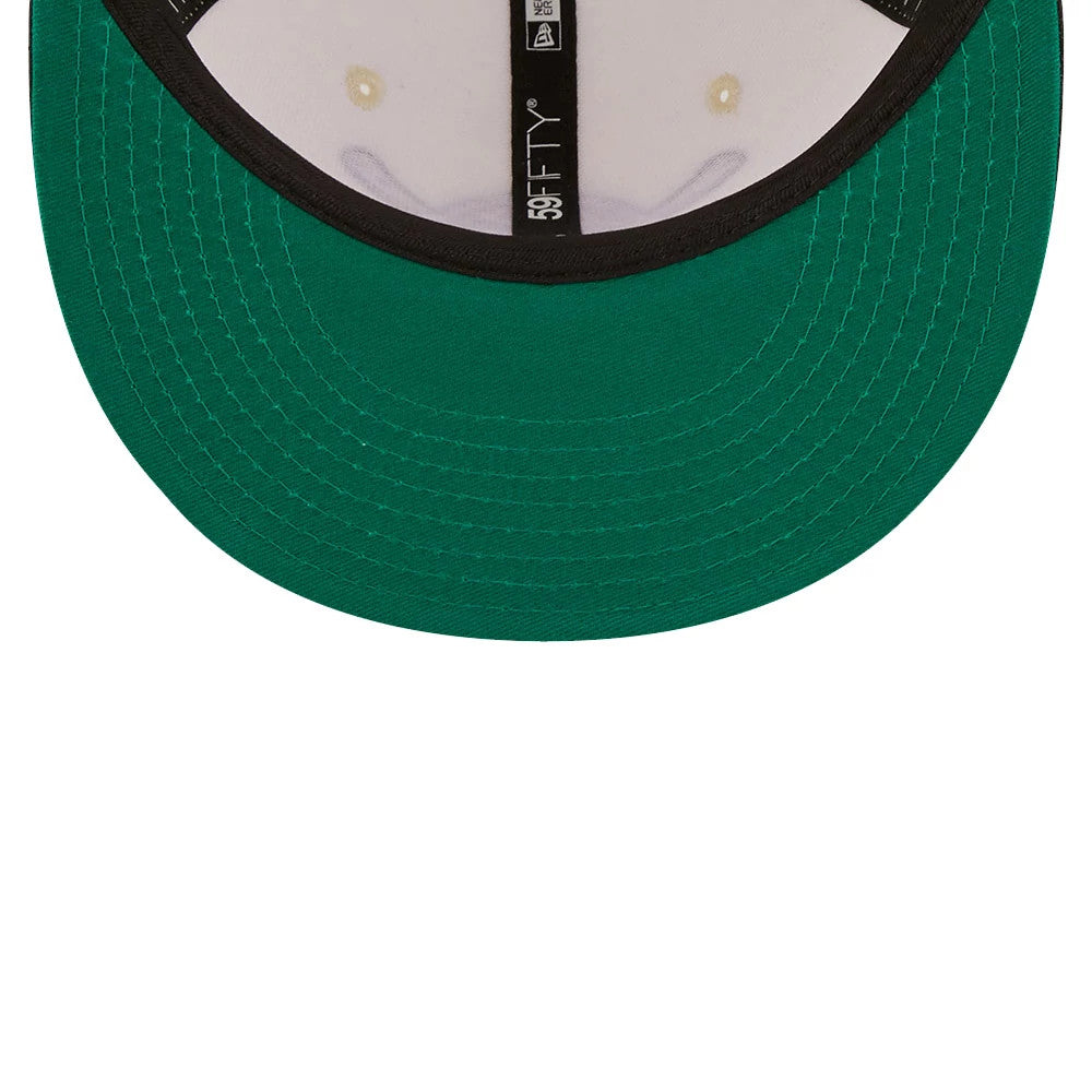 This is a Pittsburgh Pirates Chrome White 59FIFTY Fitted Cap 2