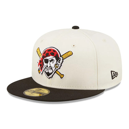 This is a Pittsburgh Pirates Chrome White 59FIFTY Fitted Cap 4