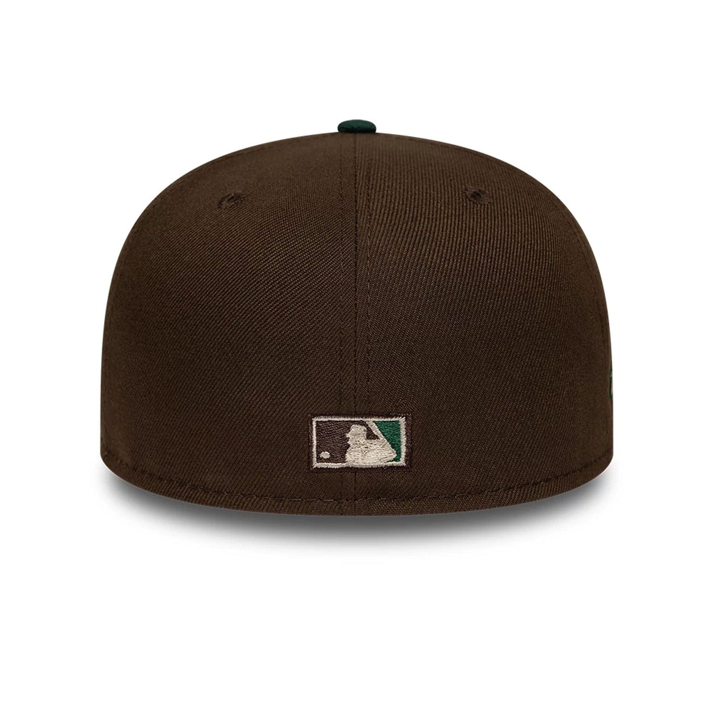 Pictured is this MLB Cooperstown Houston Astros 59FIFTY Fitted cap in dark brown. 5