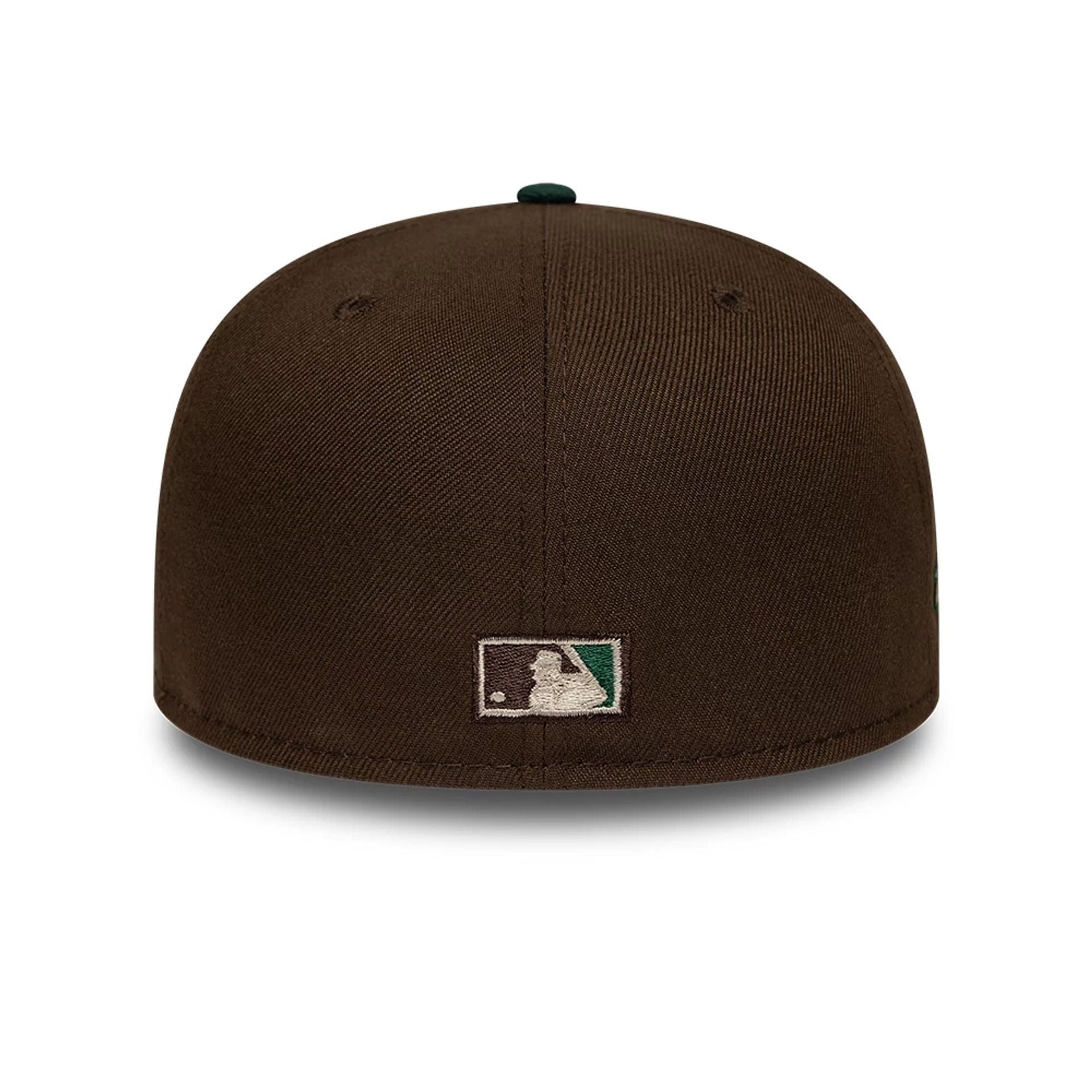Pictured is this MLB Cooperstown Houston Astros 59FIFTY Fitted cap in dark brown. 5