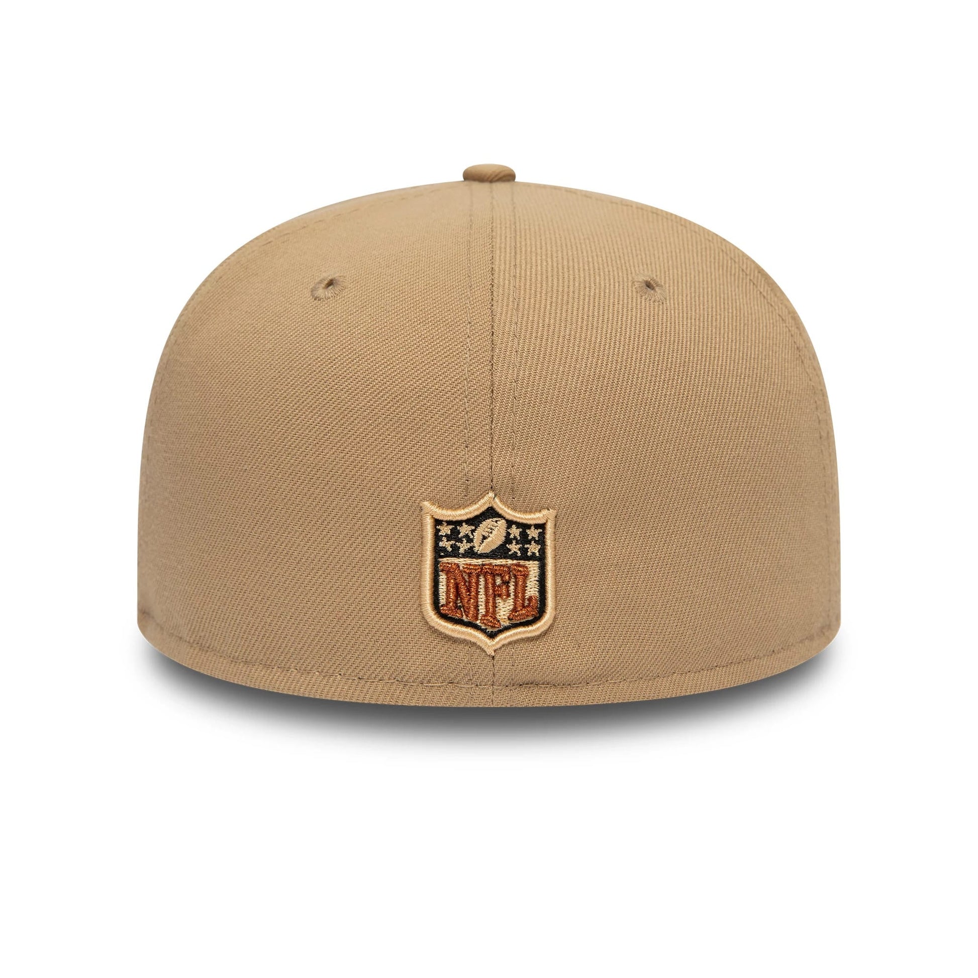 This is a Seattle Seahawks NFL Light Beige 59FIFTY Fitted Cap 5