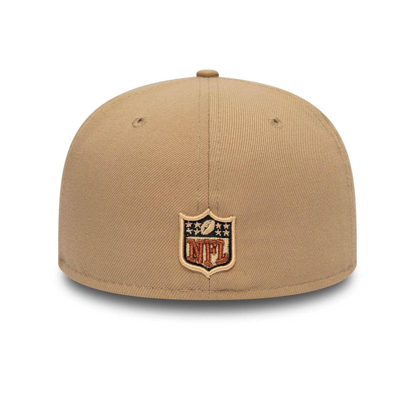 This is a Seattle Seahawks NFL Light Beige 59FIFTY Fitted Cap 5