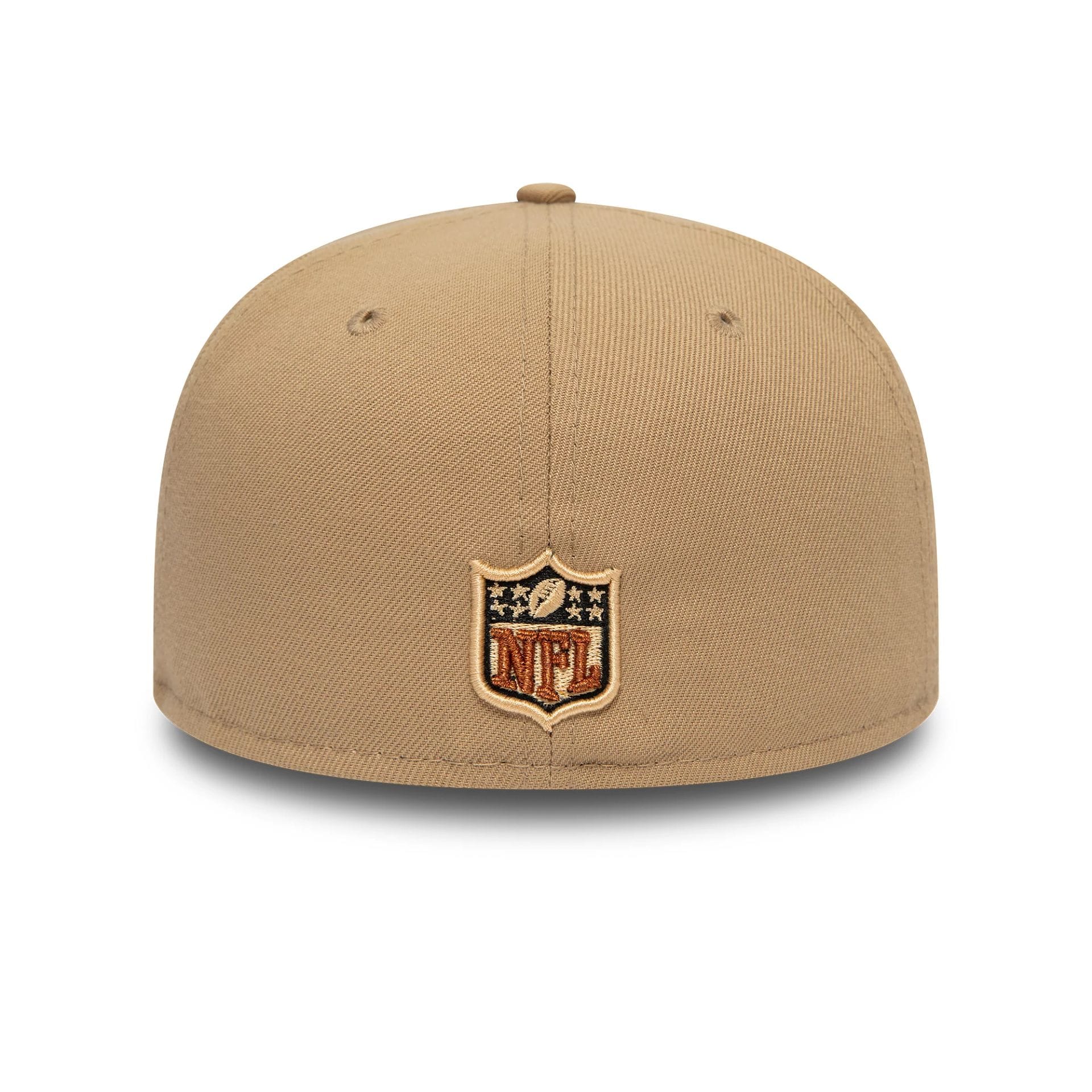 This is a Seattle Seahawks NFL Light Beige 59FIFTY Fitted Cap 5