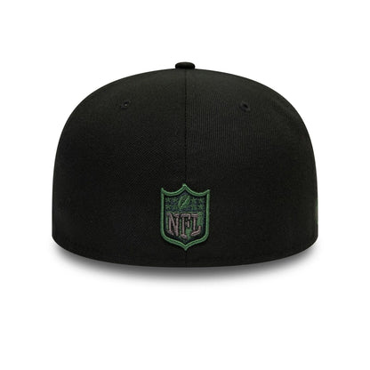 This is a Green Bay Packers NFL Rivals Black 59FIFTY Fitted Cap 5
