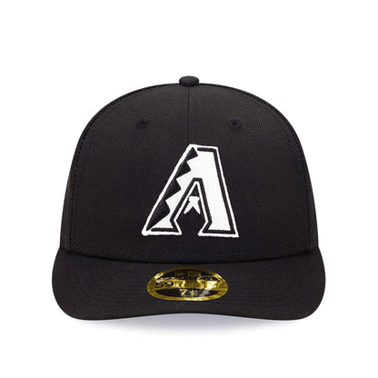 This is a Arizona Diamondbacks Black 59FIFTY Low Profile Cap 3