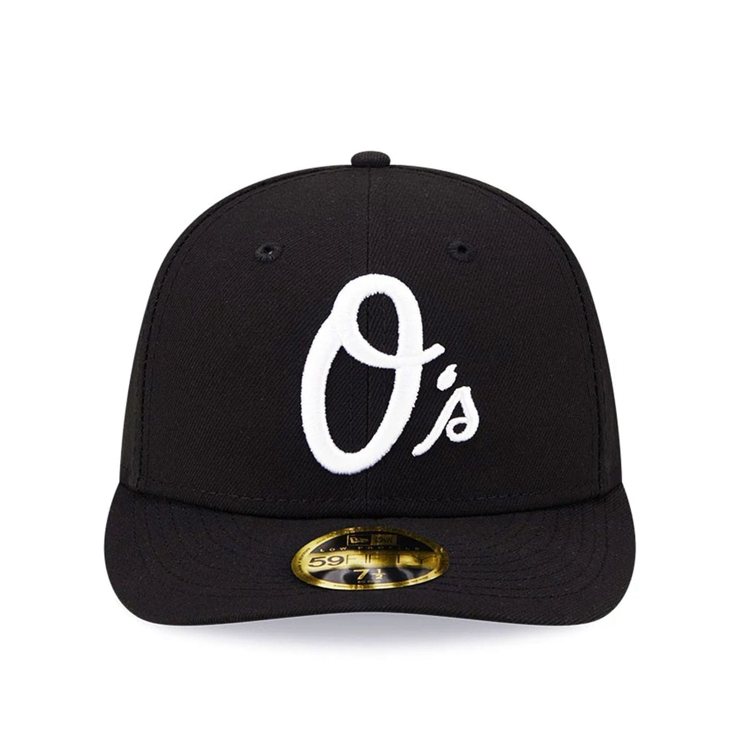 Pictured is this Baltimore Orioles Black Low Profile 59FIFTY Fitted Cap 3