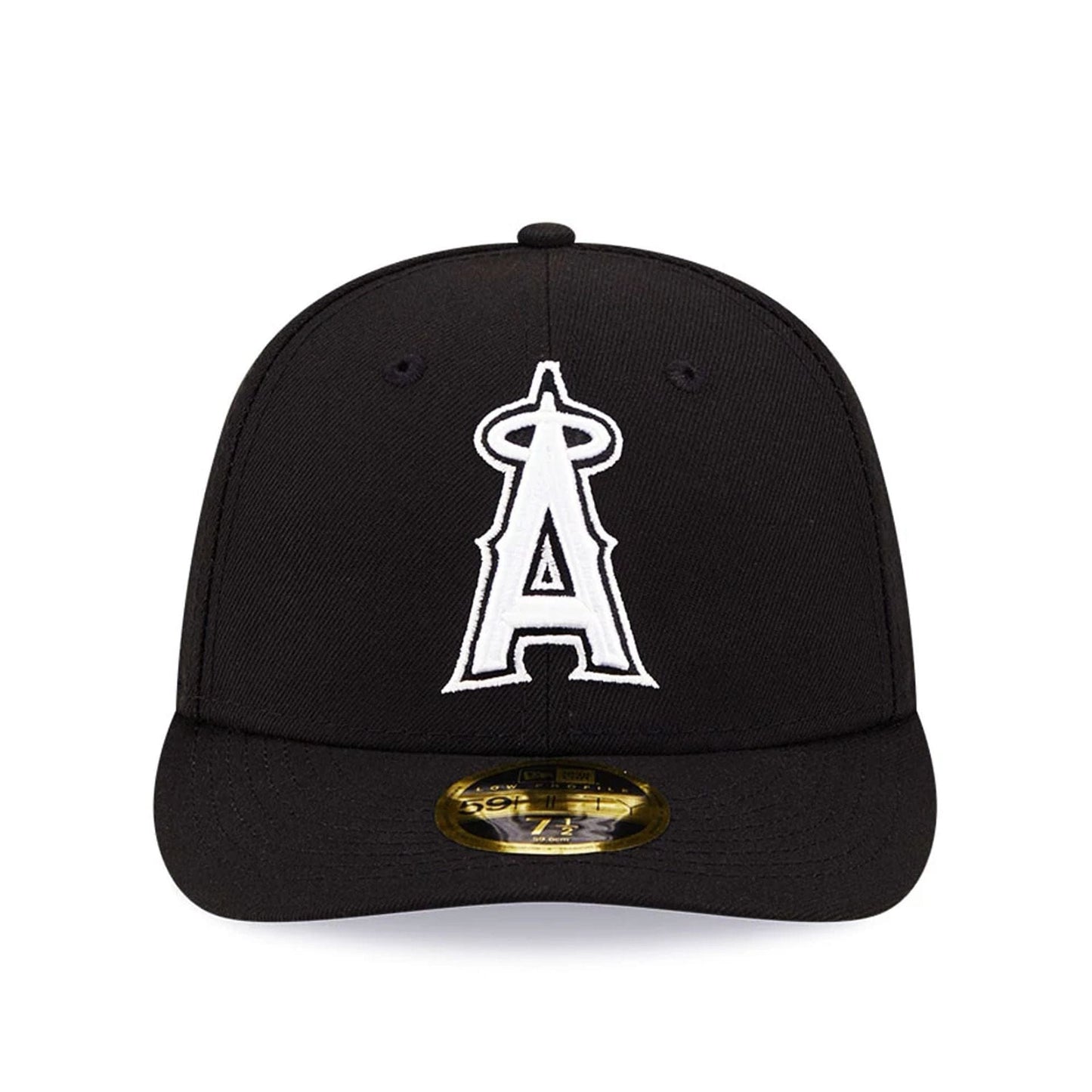 Pictured is this LA Angels Black Low Profile 59FIFTY Fitted Cap 3
